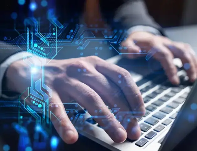 businessman-takes-notes-typing-laptop-background-technology-hologram_269648-15570